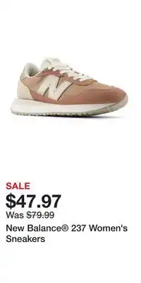 Kohl's New Balance 237 Women's Sneakers offer