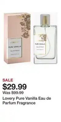 Nordstrom Lovery Pure Vanilla Eau de Parfum Fragrance offer