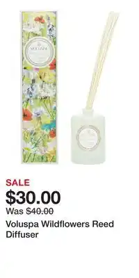 Nordstrom Voluspa Wildflowers Reed Diffuser offer