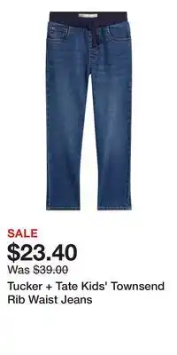 Nordstrom Tucker + Tate Kids' Townsend Rib Waist Jeans offer