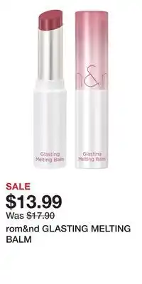 Nordstrom rom&nd GLASTING MELTING BALM offer