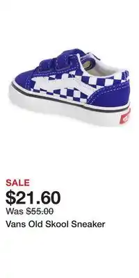 Nordstrom Vans Old Skool Sneaker offer