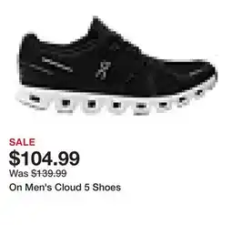 Dick's Sporting Goods On Men's Cloud 5 Shoes offer