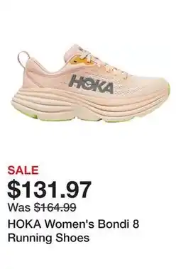 Dick's Sporting Goods HOKA Women's Bondi 8 Running Shoes offer