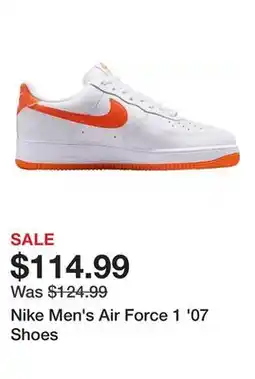 Dick's Sporting Goods Nike Men's Air Force 1 '07 Shoes offer