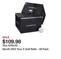 Dick's Sporting Goods Maxfli 2023 Tour X Golf Balls - 48 Pack offer