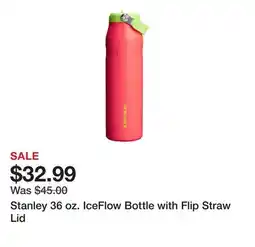 Dick's Sporting Goods Stanley 36 oz. IceFlow Bottle with Flip Straw Lid offer