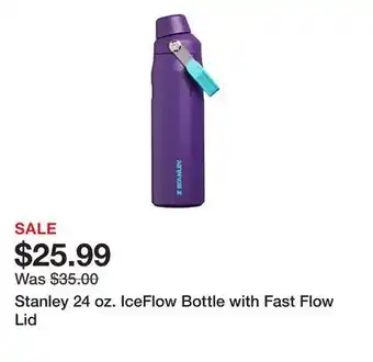 Dick's Sporting Goods Stanley 24 oz. IceFlow Bottle with Fast Flow Lid offer