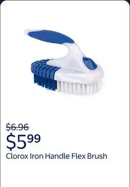 Walmart Clorox Iron Iron Handle Flex Brush offer