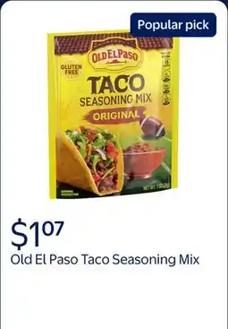 Walmart Old El Paso Taco Seasoning Mix, Original Flavor offer