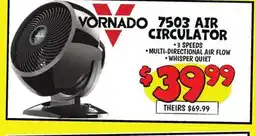 Ollie's VORNADO 7503 AIR CIRCULATOR offer