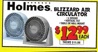 Ollie's BLIZZARD AIR CIRCULATOR offer