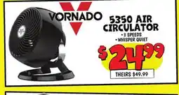 Ollie's VORNADO 5350 AIR CIRCULATOR offer