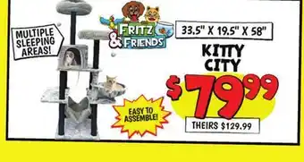 Ollie's FRITZ & FRIENDS KITTY CITY offer