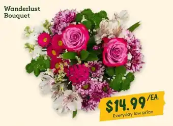 Sprouts Farmers Market Wanderlust Bouquet offer