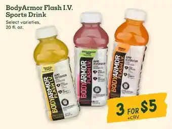 Sprouts Farmers Market Body Armor Flash I.V. Sports Drink offer