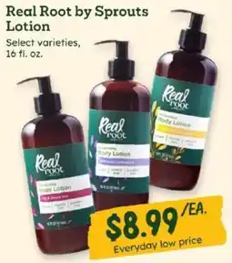 Sprouts Farmers Market Real Root by Sprouts Lotion offer