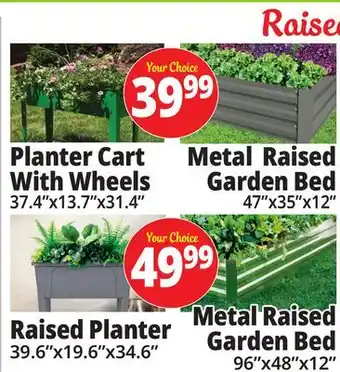 Ocean State Job Lot Raised Garden Beds offer