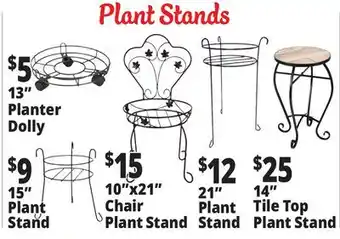 Ocean State Job Lot Plant Stands offer