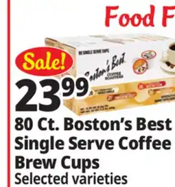 Ocean State Job Lot 80 Ct. Boston's Best Single Serve Coffee Brew Cups offer