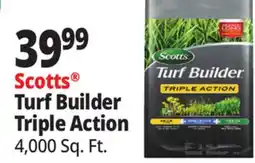 Ocean State Job Lot Scotts Turf Builder Triple Action Weed Control & Lawn Food 4 000 sq ft offer