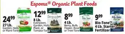 Ocean State Job Lot Espoma Organic Plant Foods offer