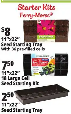 Ocean State Job Lot Seed Starters offer