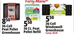 Ocean State Job Lot Ferry-Morse Peat Pellet Greenhouse Kit 36-count offer