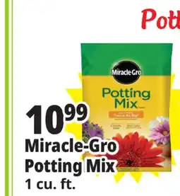 Ocean State Job Lot Miracle-Gro Potting Mix offer