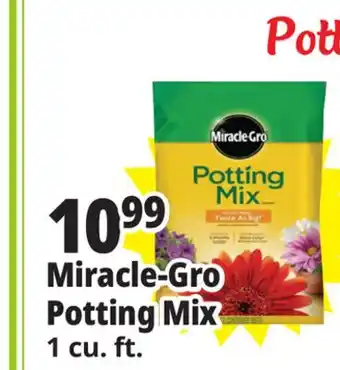 Ocean State Job Lot Miracle-Gro Potting Mix offer