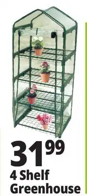 Ocean State Job Lot Tiller & Rowe 4-Shelf Greenhouse offer