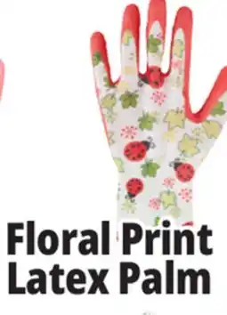 Ocean State Job Lot Floral Print Latex Palm offer