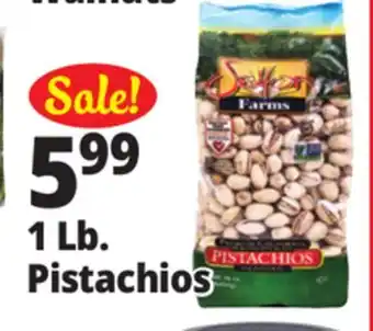 Ocean State Job Lot Setton Dry Roasted & Salted Pistachios 16 oz offer