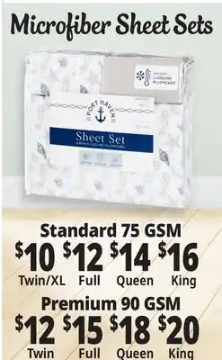 Ocean State Job Lot Sheet Sets offer