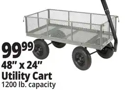 Ocean State Job Lot 48 x 24 Utility Cart offer