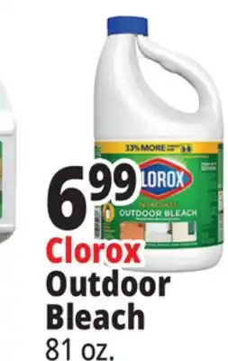 Ocean State Job Lot Clorox Disinfecting Bleach 81 oz offer