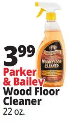 Ocean State Job Lot Parker & Bailey Advanced Formula Wood Floor Cleaner 22 oz offer