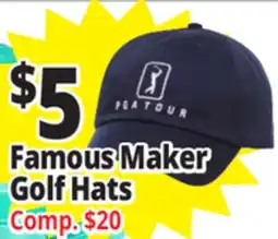 Ocean State Job Lot Famous Maker Golf Hats offer