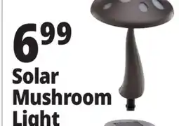 Ocean State Job Lot Outdoor Living Accents Solar LED Mushroom Light 15 offer