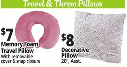 Ocean State Job Lot Travel pillows offer