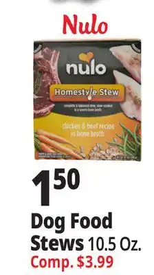 Ocean State Job Lot Nulo Dog Food Stews offer