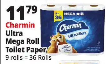 Ocean State Job Lot Charmin Ultra Mega Roll Toilet Paper offer