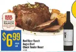 Homeland Market Red River Ranch Angus Beef Chuck Tender Roast offer