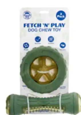 Ocean State Job Lot Light Up Tire & Fetch Stick Combo Pack offer