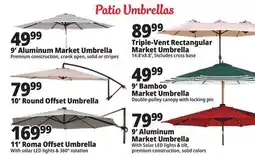 Ocean State Job Lot Patio Umbrellas offer