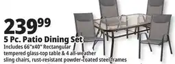 Ocean State Job Lot Glass Top Patio Dining Table 66 x 40 offer