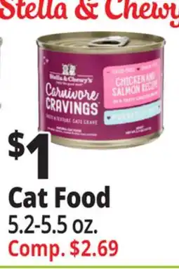 Ocean State Job Lot Stella & Chewy's Cat Food offer