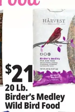 Ocean State Job Lot Harvest Birder's Medley Wild Bird Food 20 lbs offer