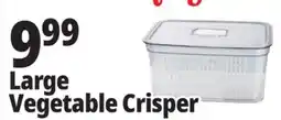 Ocean State Job Lot Large Produce Crisper with Removable Basket 5.9 Qt offer