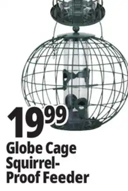 Ocean State Job Lot Yankee Trader Globe Cage Squirrel Proof Bird Feeder offer